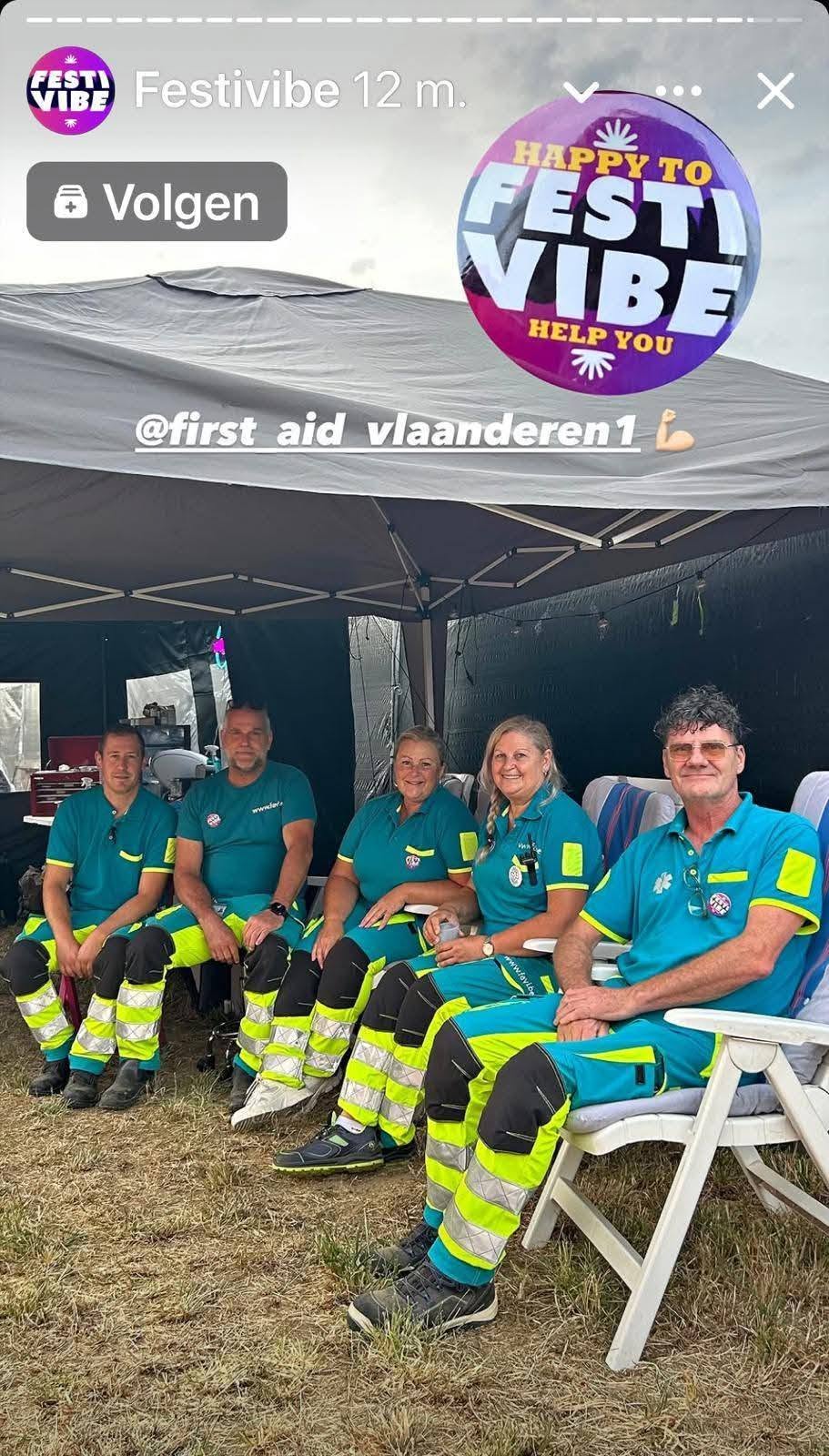 Sfeerfoto First Aid Vlaanderen
